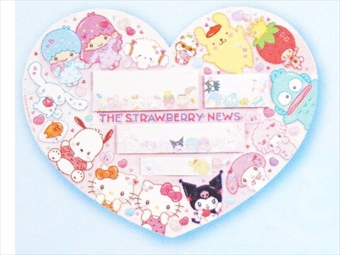 速報】いちご新聞 2024年 10月号 《特別付録》 ぺた2いちごふせん 全5