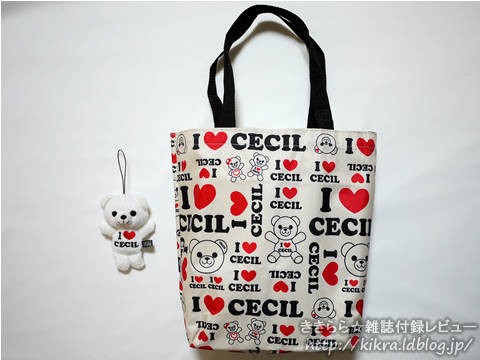 CECIL McBEE（セシルマクビー）セシルベアトートバッグ【SEVENTEEN