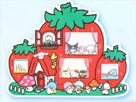 速報】いちご新聞 2024年 10月号 《特別付録》 ぺた2いちごふせん 全5