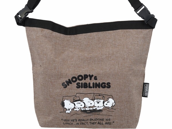 SNOOPY 2WAY COOLER BAG BOOK 《付録》 くるくる丸めてサイズ調整