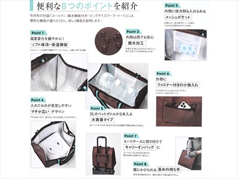 速報】In Red (インレッド) 2025年 6月号 《特別付録》 Coleman