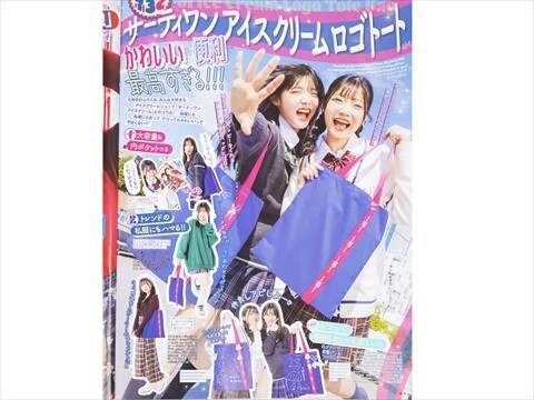 nicola (ニコラ) 2024年 12月号 《付録》 サーティーワン アイス