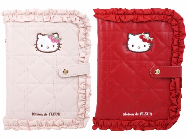 Maison de FLEUR×HELLO KITTY いちごマルチケースBOOK 全2種 : き