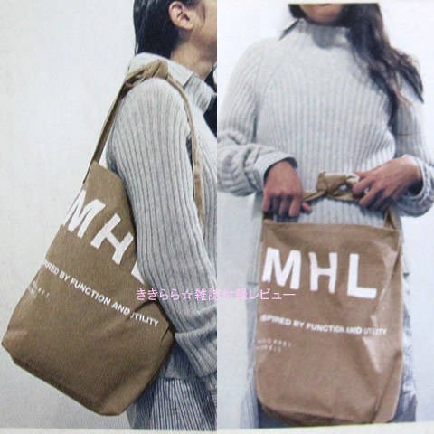 mhl トート バッグ コレクション 付録