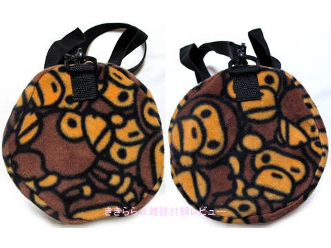 フリースボストン＆バナナショルダー親子バッグ【BAPE KIDS by a