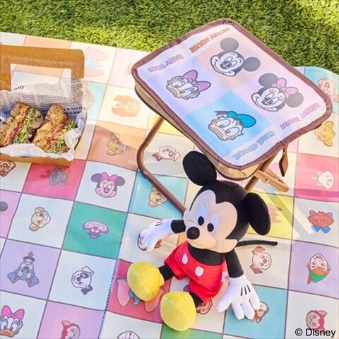 Disney 折りたたみチェアBOOK 4セット 新刊情報】Disney Characters しっかり座れる！ 折りたたみ
