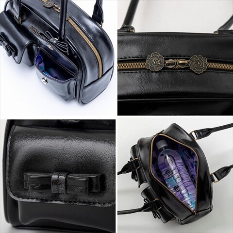 新刊情報】ANNA SUI mini ロングハンドルボストンバッグBOOK ROSE ver