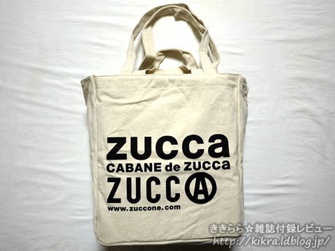 2WAYコットントートバッグ【ZUCCa 2011 SPRING/SUMMER