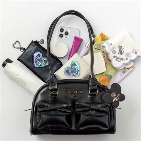 新刊情報】ANNA SUI mini ロングハンドルボストンバッグBOOK BUTTERFLY