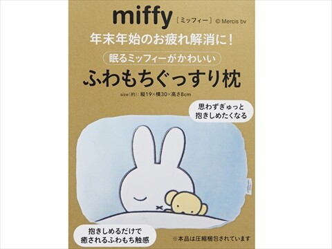 リンネル 2025年 2月号 《付録》 miffy 眠るミッフィーが リンネル 2025年 2月号 《付録》 miffy 眠るミッフィーが