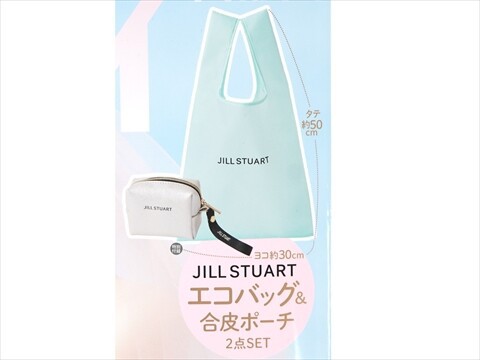 ゼクシィ 2026年 6月号 《付録》 JILL STUART エコバッグ＆ポーチ2点