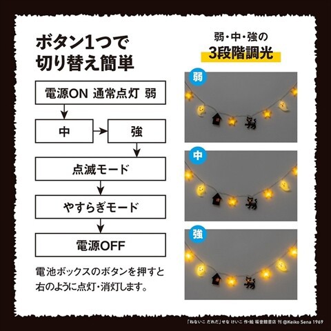 新刊情報】ねないこ だれだ おばけたちのガーランドライトBOOK : き