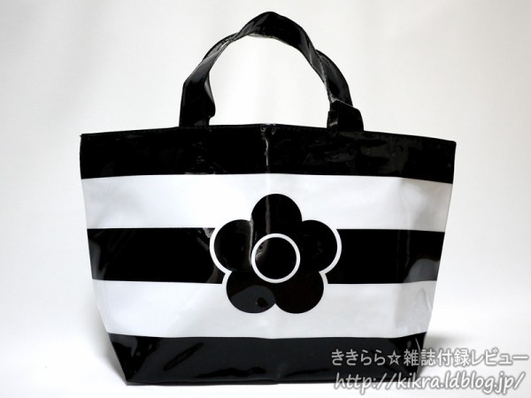 値下げしました！新品！マリークヮント　バッグ MARY QUANT（マリークヮント）ボーダーバッグ【In Red (イン