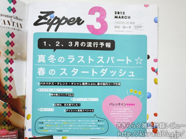 コレクション zipper 雑誌 付録