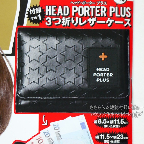 HEAD PORTER PLUS（ヘッドポータープラス）3つ折りレザーケース【smart ...