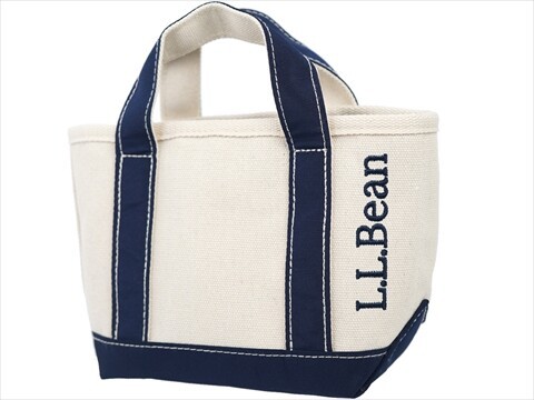 L.L.Bean Boat and Tote トートバッグ Lサイズ InRed 12月号付録 インレッド L.L.Beanハンドル付きポーチ