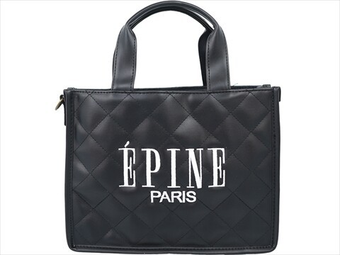 EPINE PARIS QUILTING BAG BOOK BLACK／WHITE／PINK 《付録