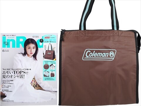 In Red (インレッド) 2025年 6月号 《付録》 Coleman 撥水加工