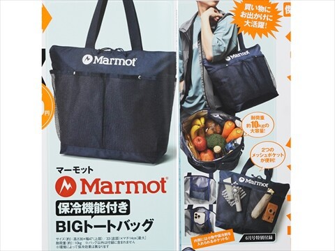 Mono Max (モノ・マックス) 2026年 6月号 《付録》 Marmot 保冷機能
