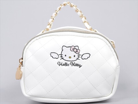 HELLO KITTY エンジェル キルトポシェットポーチBOOK : ききらら☆雑誌