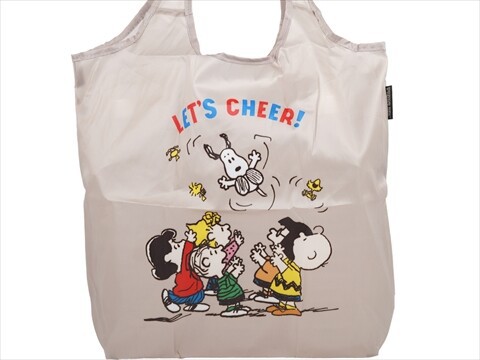 SNOOPY CHEER ECOBAG BOOK GRAY 《付録》 エコバッグ : ききらら