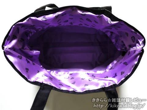 アナスイ特製チャームつきビッグ巾着トート【ANNA SUI 15th Happy