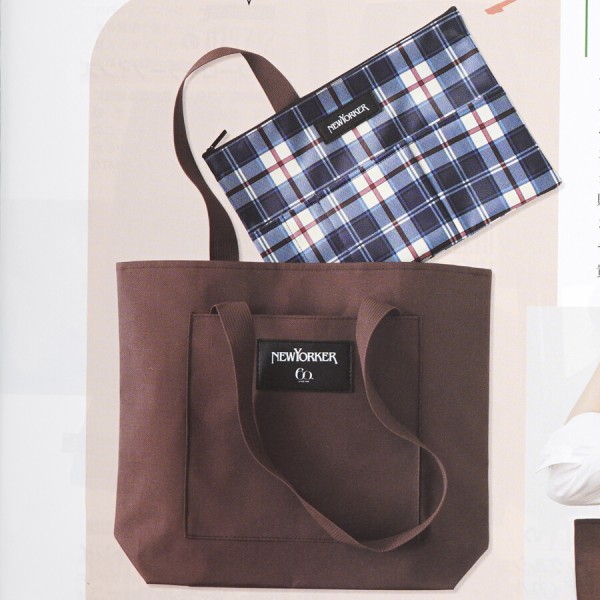 新品未使用　NEWYORKER　バッグ 次号予告】素敵なあの人 2024年 12月号 《特別付録》 NEWYORKER