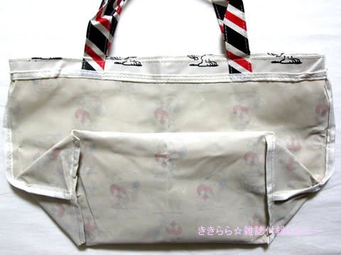 MILK（ミルク）×SNOOPY（スヌーピー）トートバッグ【Zipper