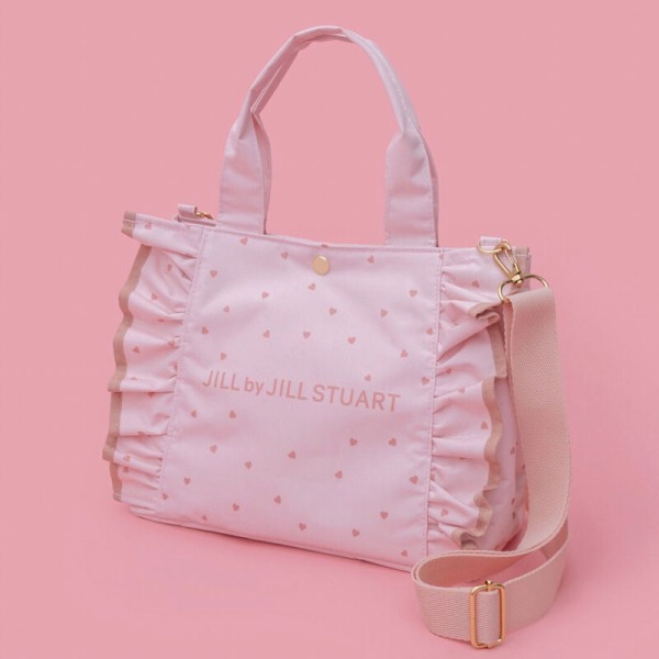 新刊情報】JILL by JILL STUART BOOK ハートフリルバッグ PINK ver