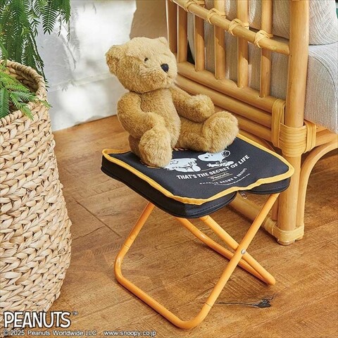 スヌーピー 折り畳み パイプ椅子 チェア SNOOPY 新刊情報】SNOOPY 軽くて丈夫! 折りたたみチェア BOOK : ききらら