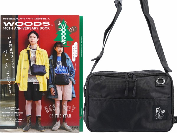 WOODS 140TH ANNIVERSARY BOOK 《付録》 2WAYショルダーバッグ