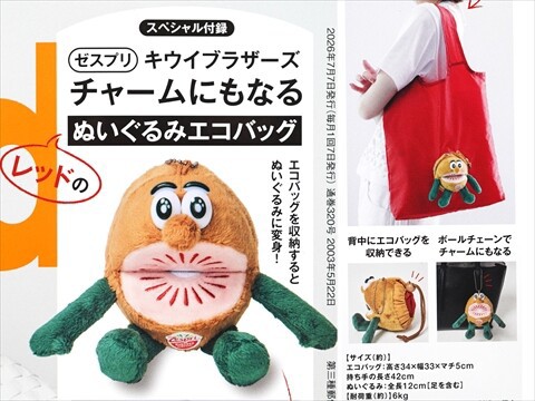 In Red (インレッド) 2026年 7月号 《付録》 ゼスプリ キウイ