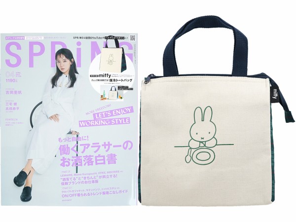 バッグイン 雪の日ミッフィー 折りたたみ保冷＆保温エコバッグ ミッフィー 0416 | シフレ