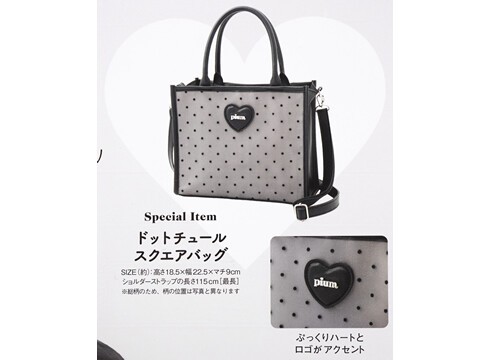 pium 5th ANNIVERSARY SPECIAL BAG BOOK 《付録》 スクエア