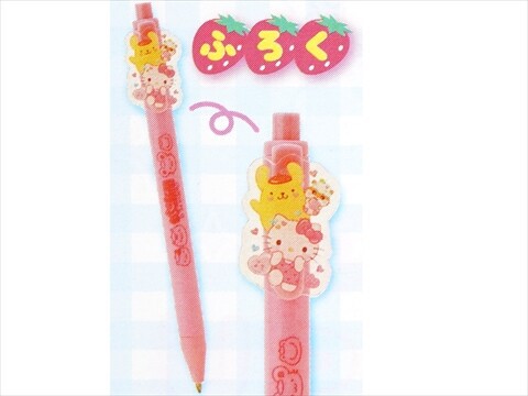 ハローキティ　いちご新聞ボールペン ハローキティ いちご新聞ボールペン ハローキティサンリオ
