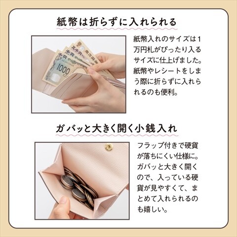 新刊情報】VIS ハートカットミニ財布 BEIGE : ききらら☆雑誌付録レビュー