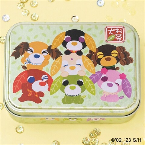 新刊情報】お茶犬 文具缶BOOK 《特別付録》 お茶犬 缶ケース入り文具