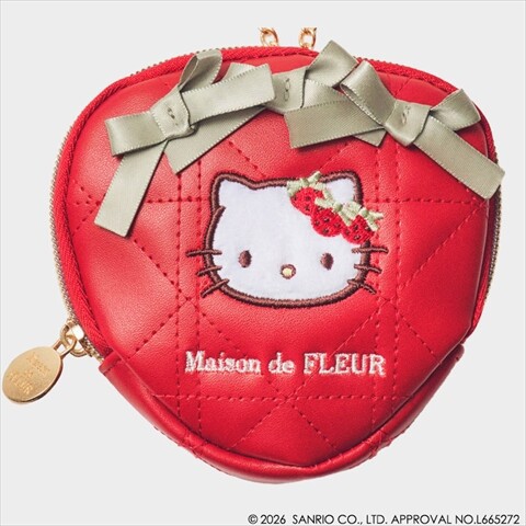 新刊情報】Maison de FLEUR×HELLO KITTY いちごチャームBOOK : き