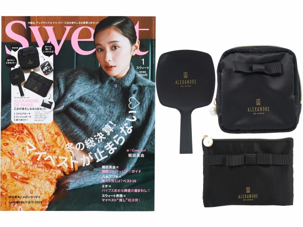 sweet (スウィート) 2026年 1月号 《付録》 ALEXANDRE DE PARIS 乙女の