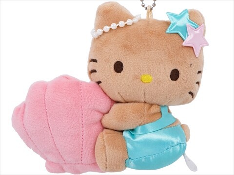 HELLO KITTY ぬいぐるみチャームBOOK shell pearl ver. : ききらら