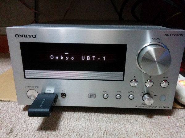 ONKYO CR-N755 NETWORKCD USBアダプターUBT-1セット（【1週間