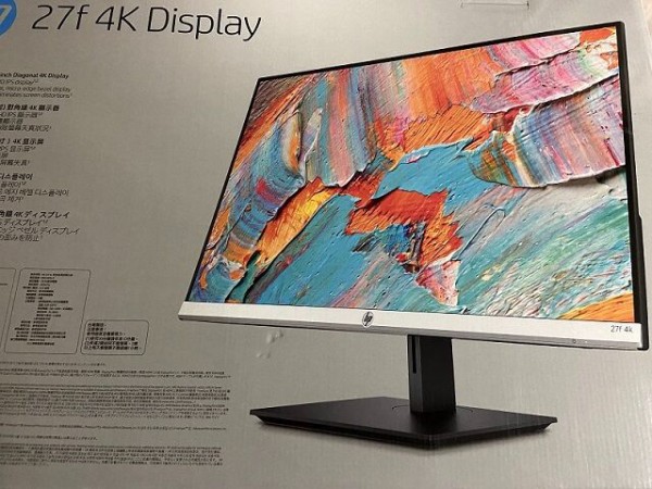 HP 27インチ 4Kディスプレイ(型番：5ZP65AA#ABJ) HP 27f 27インチ 4Kディスプレイ(型番：5ZP65AA#ABJ) HP 27f 4K