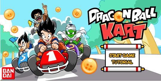 ドラゴンボールのキャラが登場するレース型フラッシュゲーム 気まぐれなブログ