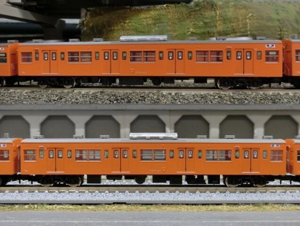 N化済み M車2両 201系中央線 H1編成 鉄道ｺﾚｸｼｮﾝ 201系中央線快速(H1編成・H7編成) : 横浜西部急行の