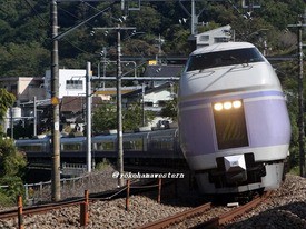 E351系方向幕 E351系スーパーあずさ方向幕。 <写真ID:5891> | 雑食写真館 by