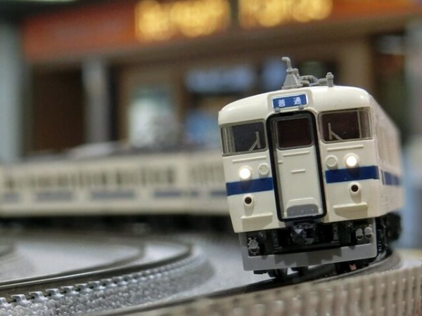 満点の TOMIX 横浜西部急行の備忘録2(きまぐれ鉄道日記帳N) : 415系(常磐線) 鉄道模型