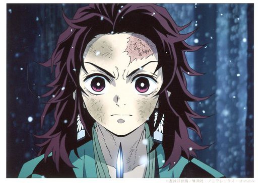 鬼滅　ufotable ブロマイドくじ　立志編　第3話　竈門炭治郎　2種 竈門炭治郎(長髪) 「鬼滅の刃×ufotable cafe 第3期 ランダム