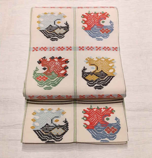 期間限定セール40%off!龍村平蔵製 本袋帯 甲比丹孔雀 未使用m-s7424 ...