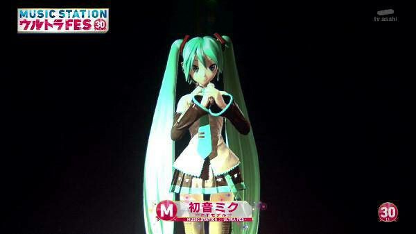 ひどい 初音ミクが ミュージックステーション で生ライブを披露 タモリさんや他のアーティストの反応が 激選ゲーム速報 Momo