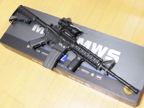 新しく着き BLOG:M4 M-LOK ORGA MWS外装カスタム! 東京マルイ MWS 外装 ...